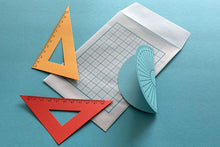 Load image into Gallery viewer, Ruler Cards -Letterpress-

