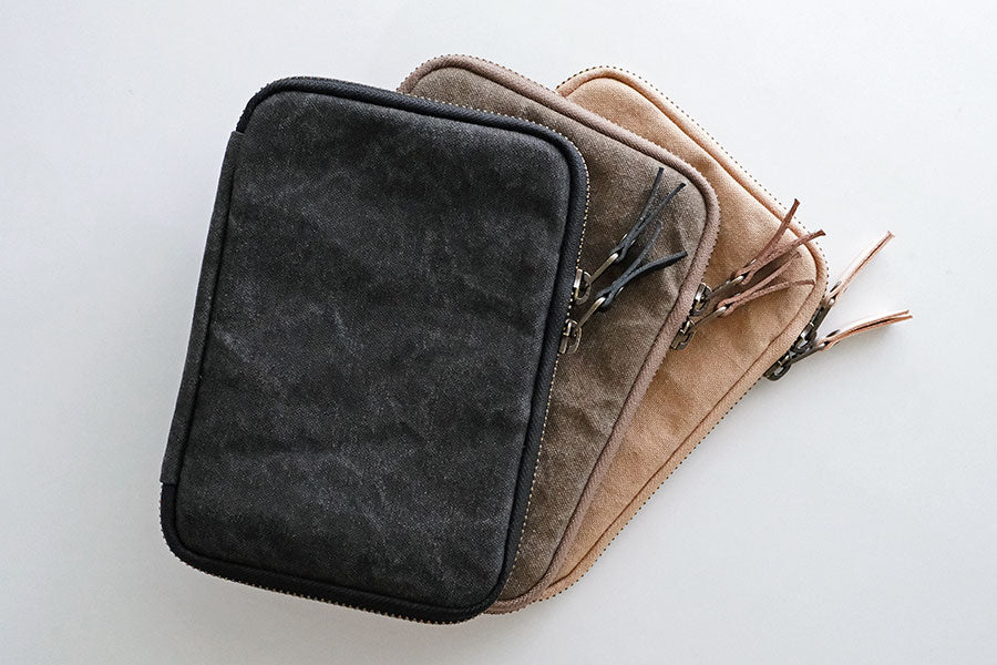 It's small and easy to carry around! || FLAT tool case / A6 Wide