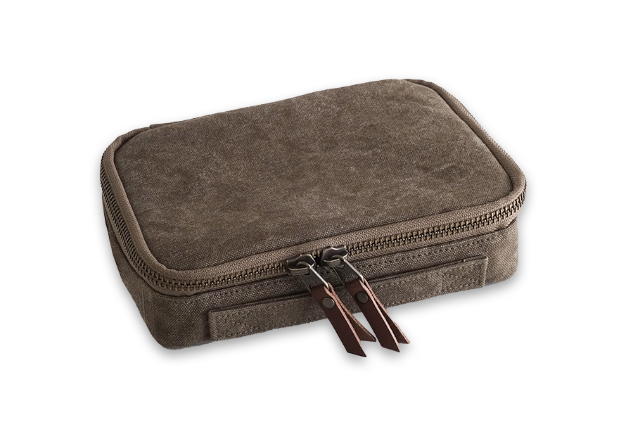 HAKO tool case / A6 Wide -Brown-