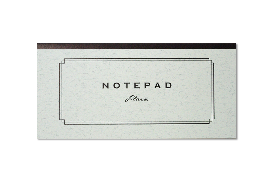 NOTEPAD / Plain – yuruliku World-Japan
